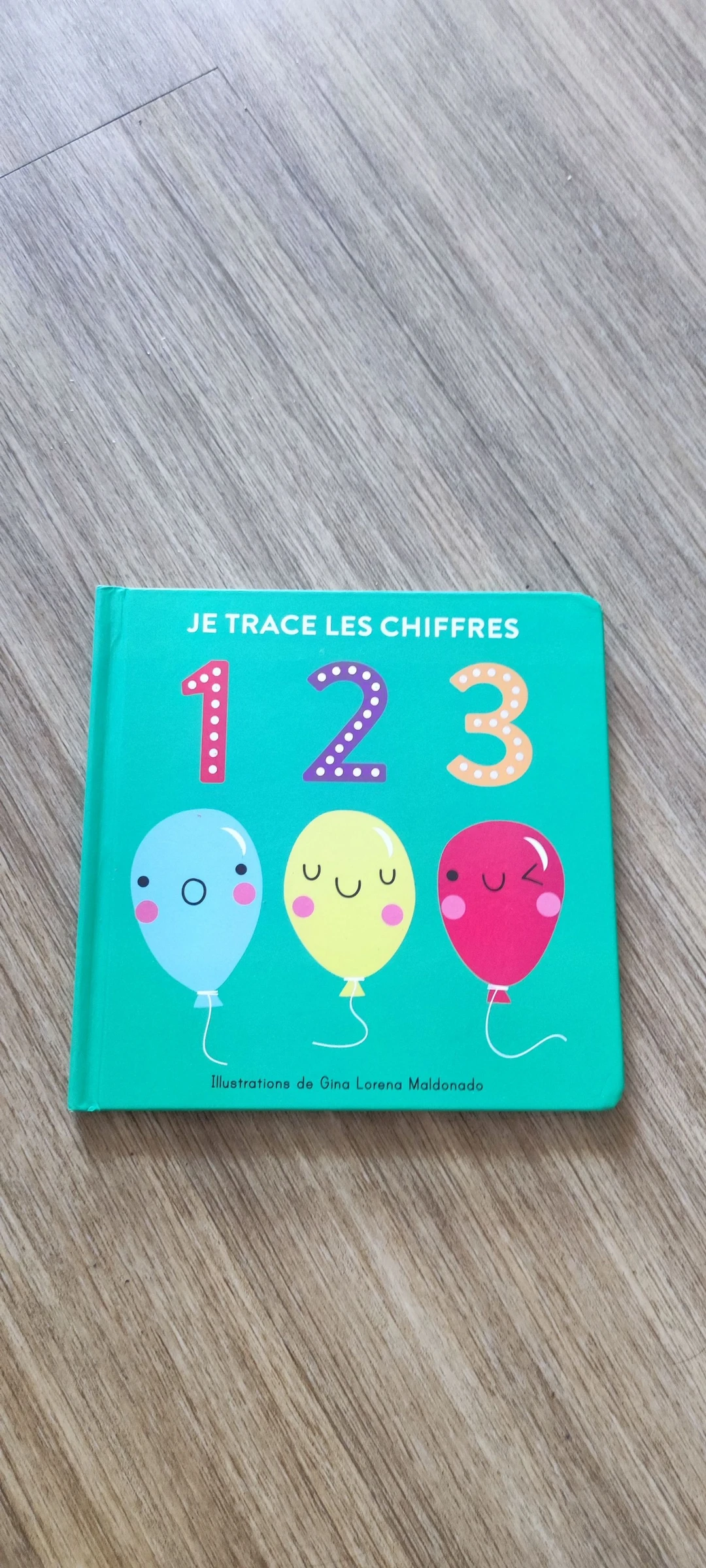 📚 Livre d'éveil - "Je trace les chiffres 1 2 3"